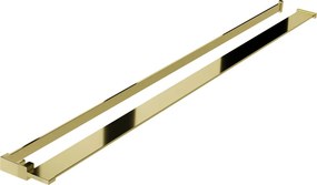 Mexen príslušenstvo, polička/držiak na uteráky pre sprchovú zástenu (max 140cm), zlatá lesklá, 800-02-50