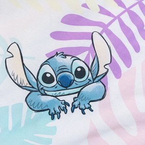 Jerry Fabrics Bavlnené obliečky 140x200 + 70x90 cm - Lilo and Stitch "Leaves"