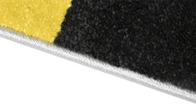 Koberce Breno Kusový koberec ALORA A1027 Yellow, sivá, viacfarebná,200 x 290 cm