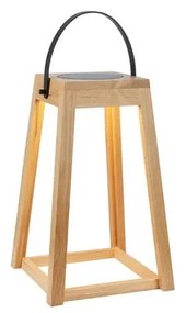 Hnedý vonkajší solárny LED lampáš na USB (výška 54 cm) Nordic – Markslöjd