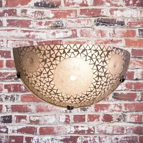 Orient wall lamp Moon mozaika TRANSPARENT & BEADS 30*17