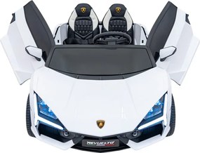 Elektrické autíčko Lamborghini Revuelto XL biele