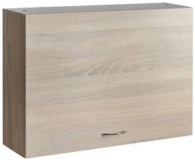 Aqualine, KERAMIA FRESH skrinka horná výklopná 70x50x20cm, dub platin, 52364