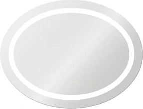 Zrkadlo s LED osvetlením Naturel Iluxit 65x85 cm ZIL8565OVLEDBV