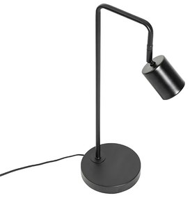 Moderná stolná lampa čierna nastaviteľná - Java