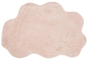 Ružová bavlnená kúpeľňová predložka Foutastic Cloud