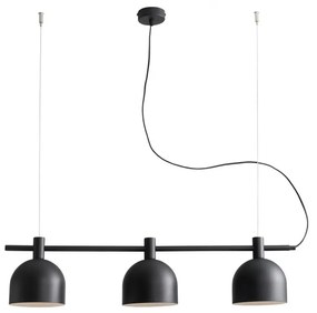 BERYL 3 |  minimalistický dizajnový luster Farba: Čierna