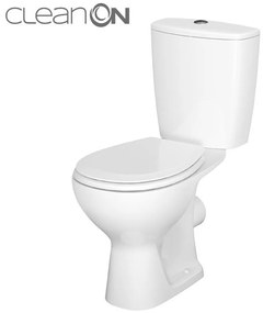 Cersanit ARTECO 010 CLEANON WC so sedátkom Soft Close 63,5 x 35,5 cm, K667-069