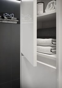 Cersanit - Crea, vysoká skrinka, dub, S924-024