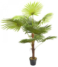 HOME DECO FACTORY Umelá rastlina, palma 130 cm
