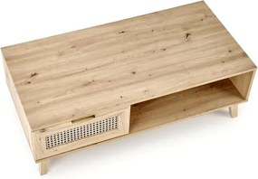 Konferenčný stolík Borrae (prirodné drevo). Vlastná spoľahlivá doprava až k Vám domov. 1049320