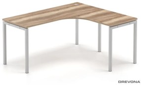 Drevona, PC stôl, REA PLAY, RP-SRK-1600, dub canyon