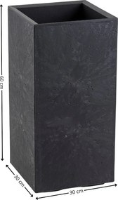 Květináč na kolečkách BETONIQUE 30x60 cm - výber z 7 prevedení