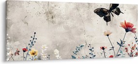 Obraz - Lúka v betóne (120x50 cm)