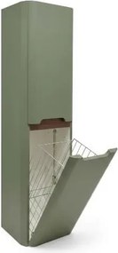 Vysoká skrinka SAT Fusion 40x149x33 cm eukalyptovo zelená matná SATFUSIONV40EZK