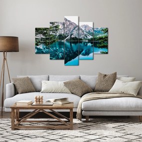 Obraz Jazerá v Alpách (150x105 cm)