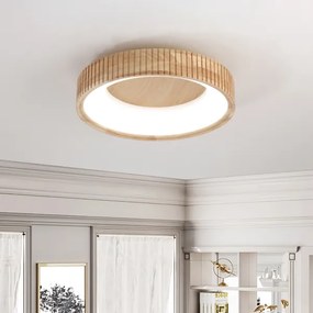 Brilagi - LED stropné svietidlo FALCON WOOD MODERN LED/30W/230V pr. 45 cm drevo
