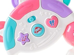 KIK KX5436 Tamburínka baby 12 cm biela