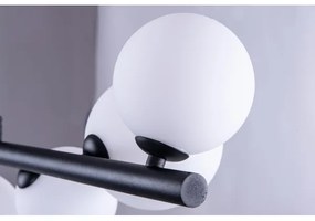 Azzardo AZ4406 - Luster na lanku SYBILLA 7xG9/25W/230V čierna