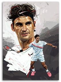 Gario Obraz na plátne Roger Federer - Dmitry Belov Rozmery: 40 x 60 cm