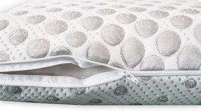 DREAMPUR Anatomický vankúš DREAMPUR® z latexovej peny Grey Dots MAXI 40x70 cm