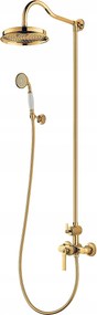 Sprchová Kolóna So Zlatou Sprchovou Batériou