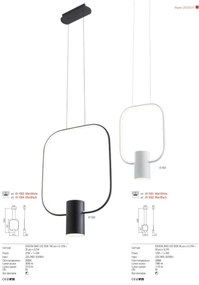 Redo 01-1226 - LED stmievateľná stolová lampa DOM LED/21W/230V biela