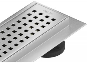 Mexen Flat 360 ° M08 rotačný lineárny odtok 60 cm, chróm - 1025060-40