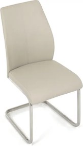 Jedálenská stolička krémová DCL-D1277 CRM