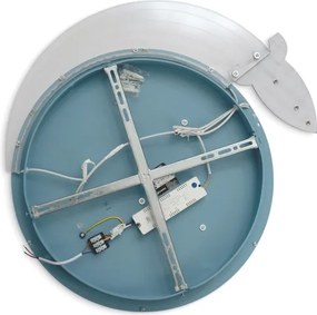 Brilagi -LED Detské stropné svietidlo STARSHIP LED/64W/230V 3000/4500/6000K modrá