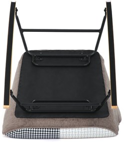 Hojdacie kreslo PW2, patchwork