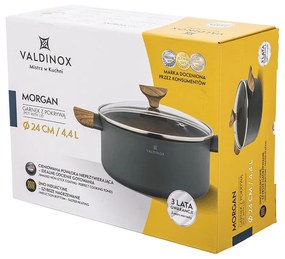 Valdinox Hrniec s pokrievkou Morgan 24 cm, 4,4 l, 24 cm