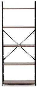 BONTEC Regál, mdf, hnedá, GD-225 OAK Farba: Prírodné
