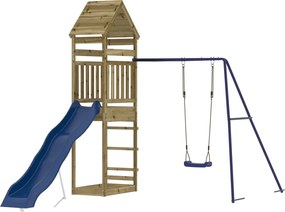 vidaXL Vonkajšia súprava na hranie impregnovaná borovica