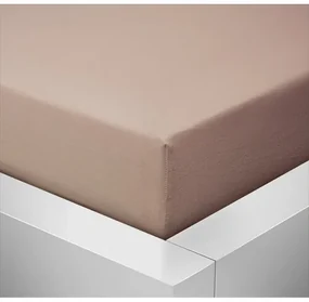 Jersey prestieradlo Standard béžová, 90 x 200 cm