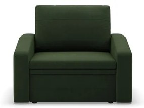 Kreslo ORBIT rozkladacie, zelené