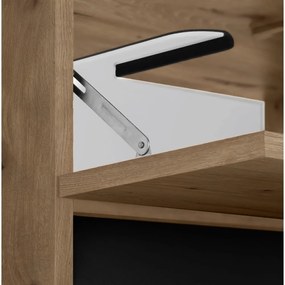 Skrinka pod umývadlo v dekore duba v prírodnej farbe 60x55 cm Wisla – Støraa