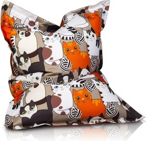 EF4015 Ecopuf Sedací vankúš Ecopuf - Pillow MODERN KIDS polyester DG42/NC11
