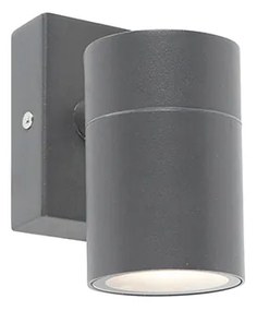 Vonkajšia nástenná lampa antracit IP44 - Solo