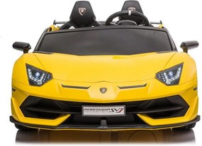 LEAN CARS Elektrické autíčko Lamborghini Aventador SX2028 žlté