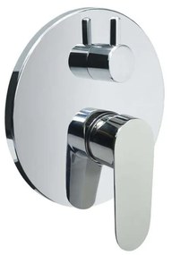 Mereo Mereo, Sprchová podomietková batéria s prepínačom, Viana, Mbox, guľatý kryt, MER-CBE60106A
