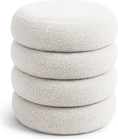 Taburet Snuggo I bílý