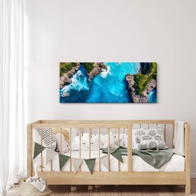Obraz - Zátoka na Bali (120x50 cm)