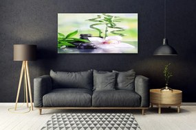 Obraz plexi Orchidea bambus zen kúpele 120x60 cm