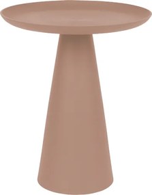 WL-Living Ringar farebný odkladací stolík - Ružová, 41,5 cm