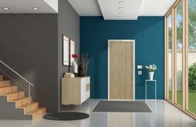 Skladacie dvere 001P ELM G matné 90 cm