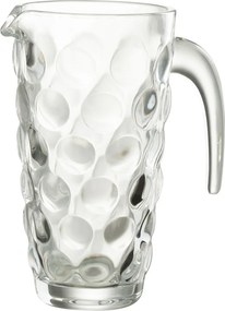 Transparentný sklenený džbán s bublinami Loupe - 17 * 12 * 22cm / 1000ml