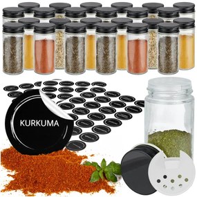 Sada koreničiek MARSALA čierna (24 ks)