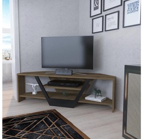 TV stolík/skrinka Sarra (dub + čierna) . Vlastná spoľahlivá doprava až k Vám domov. 1102562