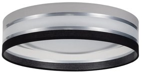 LED Stmievateľné stropné svietidlo SMART CORAL 24W/230V Wi-Fi Tuya čierna/šedá +DO